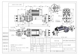 Drive axle YSAC1.5KW-16NM