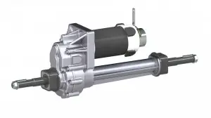 Electric Transaxle For Milk Taxi